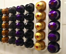 nespresso coffee capsule pod wall mount 3d printed