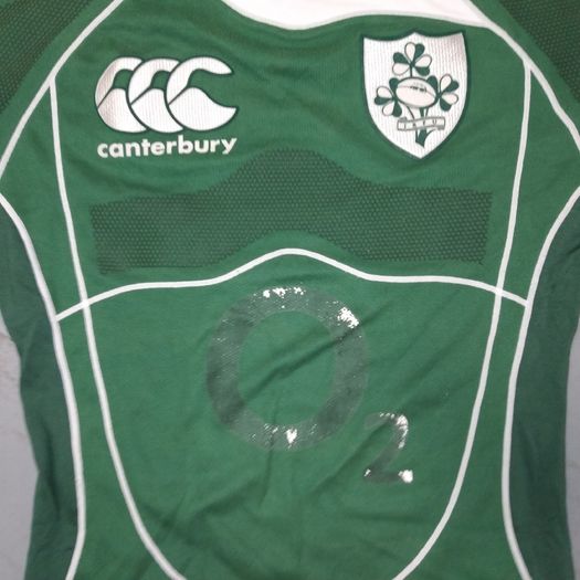 2007 Ireland Test Rugby Jersey Shirt IRFU Eire Irish Canterbury Green  Six Nations Grand Slam 2009 St Patricks Padddys Day