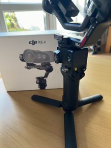 DJI RS 4 + SmallRig Wireless Dual Handgrip & Sling Handle - As New - Boxed