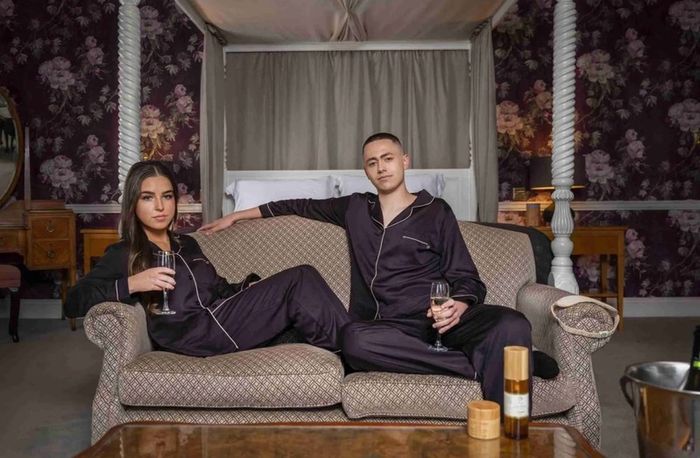 Designer women luxury jo Browne bamboo pajamas, includes free shipping