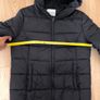 CA Mama Black Maternity Babywearing Puffer Jacket Size 38 Image 2