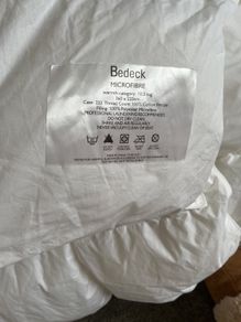 Bedeck super king duvet - brand new