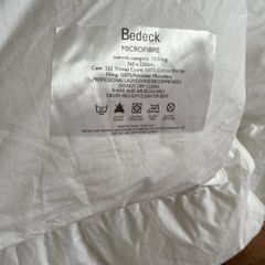 Bedeck super king duvet - brand new