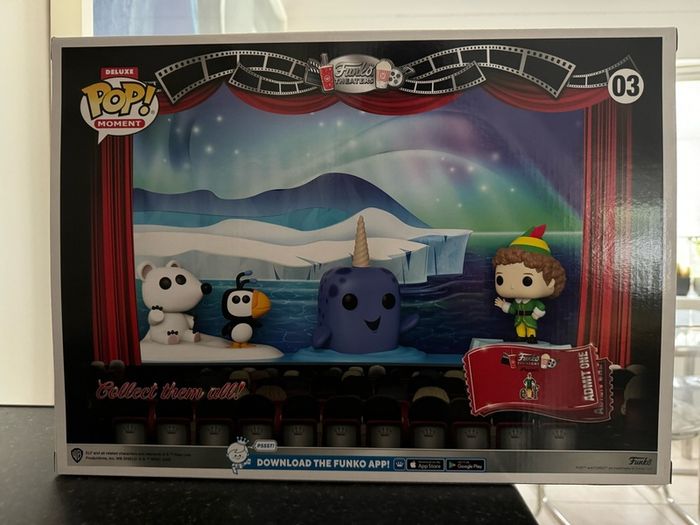 funko pop deluxe moment elf polar bear attic mpuffin