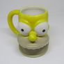Homer Simpson Coffee Mug Cup & Donut Holder 2007 Fox Matt Groening The Simpsons  Rare 2007 Homer Simpson 3d Face Mug With Cut Out Mouth To Hold Donut Or Biscuts This Is Not The Universal Studio Version!!!  This One Is More Rare Like New Never Used Image 2