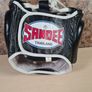 Sandee Closed Face Head Guard Black White Size Medium Image 5