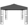 Gazebo with String Lights 3x4 m Anthracite Fabric Image 4