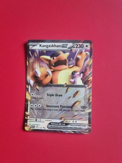 Kangaskhan Ex Pokemon Card (115/165) from 151