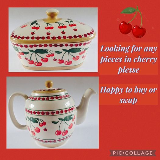 WANTED. Nicholas Mosse Cherry pieces please to buy or swap .Happy to pay your asking price