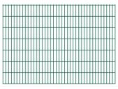 2D Garden Fence Panel 2.008x1.43 m  Green