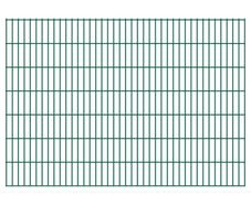 2D Garden Fence Panel 2.008x1.43 m  Green