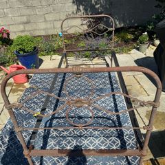 Cast iron bed