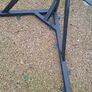 Venom full sized filled heavy bag and custom made solid steel frame to hold it up Image 4