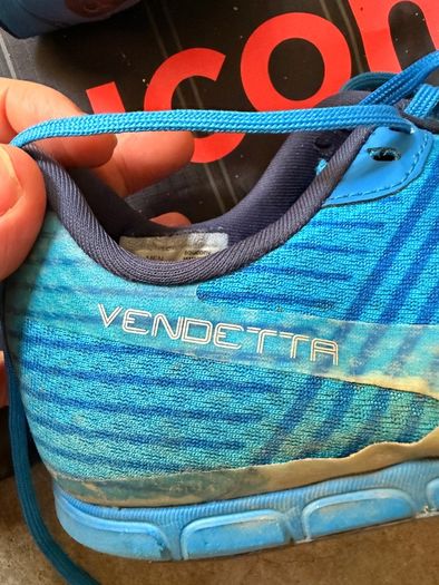 Spiked track shoes