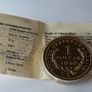 Liberty Head 1849 Dollar Gold plated Proof commemorative replica Image 4