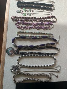 Job lot necklaces