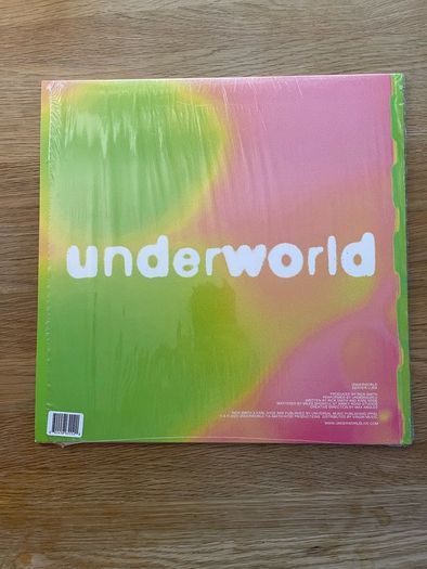 Underworld - Denver Luna - 12" Pink Vinyl Single Limited Edition - 2023 Underworldlive.com