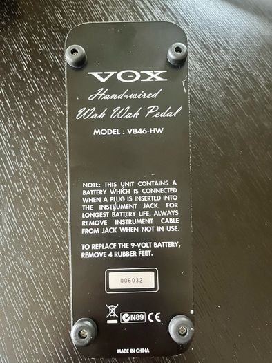 Vox V846 Hw