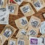 Ireland Big Used Stamp Lot and Old Killarney Postcard Image 5