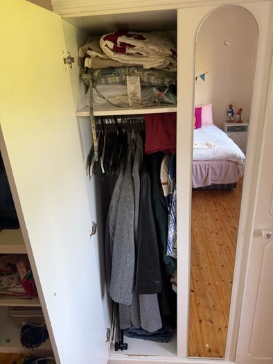 Standalone Wardrobe & 2 Bedside Lockers
