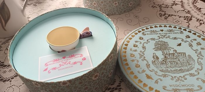 Wedgewood Harlequin Collection Cup and Saucer