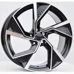 18" RS3 Type black Alloys Seat Audi Skoda Vw 5x112