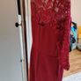 Brand new Moda at George raspberry knee length lace dress size UK16 EU44 Postage included Image 6