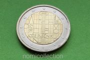 Slovenia 2022 year Uncirculated 2 Euro coin.