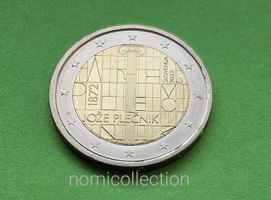 Slovenia 2022 year Uncirculated 2 Euro coin.