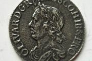 1658 Oliver Cromwell Shilling (Half-Crown) Historical Commonwealth Reproduction Coin