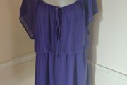 Purple tunic size UK16 EU44 Postage included