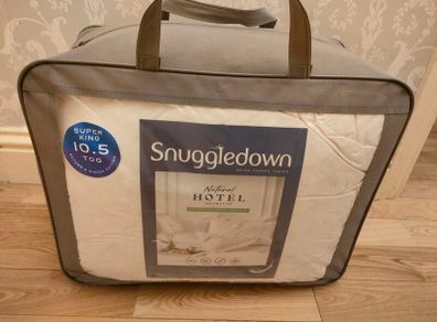 Snuggledown Super King 10.5 tog Natural Hotel Collection Goose feather & down duvet