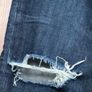 All Saints Cigarette Men's Skinny Distressed Jeans Size 32 Image 4
