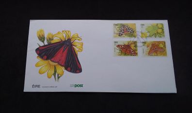 Ireland Stamps : Fauna and Flora , Moths , First Day Cover - 1994