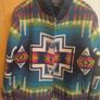 Pendleton Jacket - Womens Jacquard Bomber Jacket- Royal Blue Century Harding Image 7