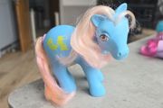 Squeezer Happy Tails Ponies Puppies MLP G1 My Little Pony