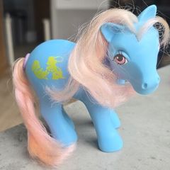 Squeezer Happy Tails Ponies Puppies MLP G1 My Little Pony