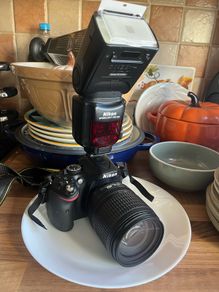 nikon D5200 & Flash gun