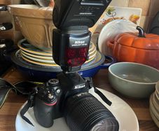 nikon D5200 & Flash gun