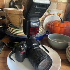 nikon D5200 & Flash gun