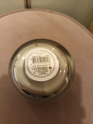 Amberwood 450g glass jar scented candle