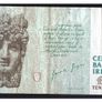 1994 Ireland IR10 James Joyce Banknote Series C. Note issued 27/04/94. Serial number GEJ880988 Image 2