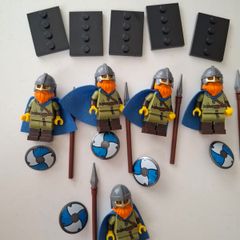 LEGO minifigures Series 20 Viking 5x