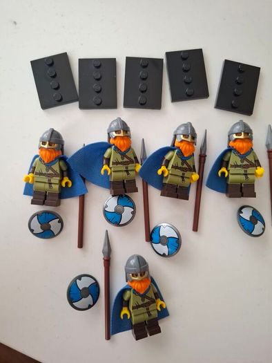 LEGO minifigures Series 20 Viking 5x