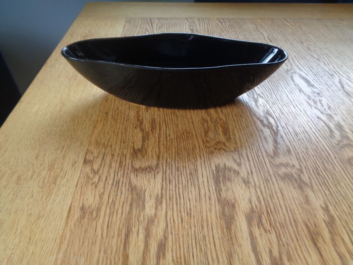 Vintage Wavy Ceramic Dish for Sale