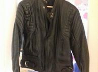 main image for ad classic leather motorcycle jacket