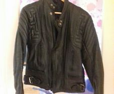 classic leather motorcycle jacket