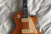 Harley Benton Orange Single-Cut Electric Guitar les paul style