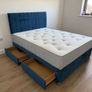 Bed Headboard and Mattress Image 2