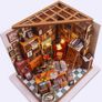 DIY Dollhouse Miniature Kit with Furniture 3D Wooden Miniature House Miniature Dolls House kit Creative Gift (FREE POSTAGE) Image 4